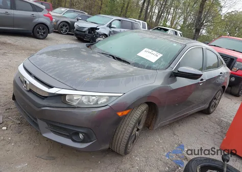 2017 Honda Civic Ex-L из США, поврежденный, VIN 19XFC1F75HE200211